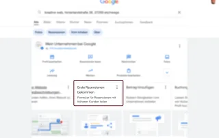 Google Rezensionen Link erstellen