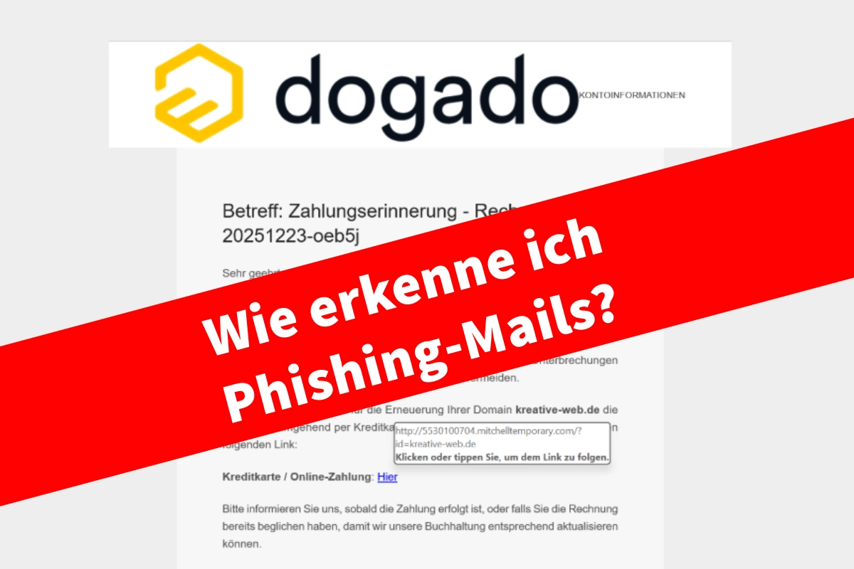 Wie erkenne ich Phishing-Mails? 1