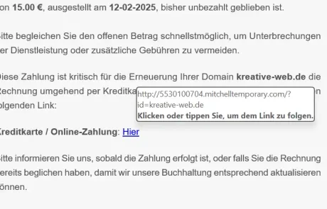 Wie erkenne ich Phishing-Mails? 5