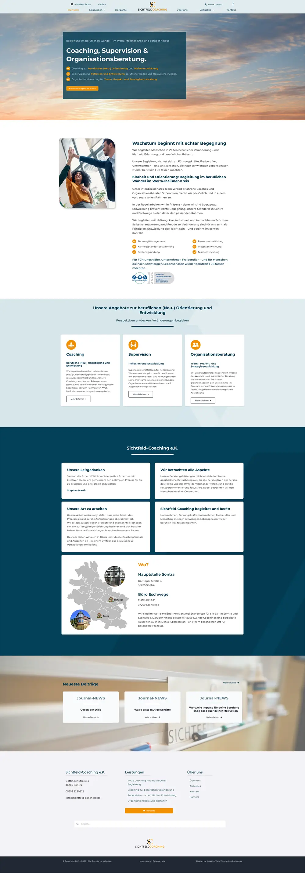 Begleitung im beruflichen Wandel im Werra-Meißner-Kreis