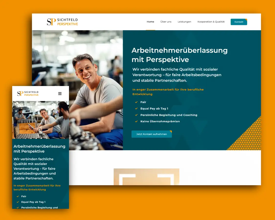 Webdesign für verschiedene Branchen | Dienstleister und Berater