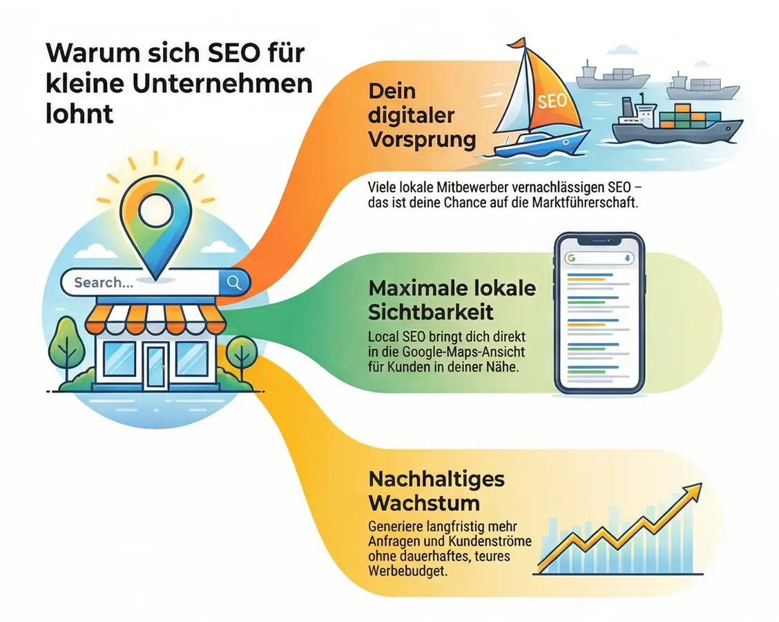 Ist SEO für kleine Unternehmen sinnvoll? 
